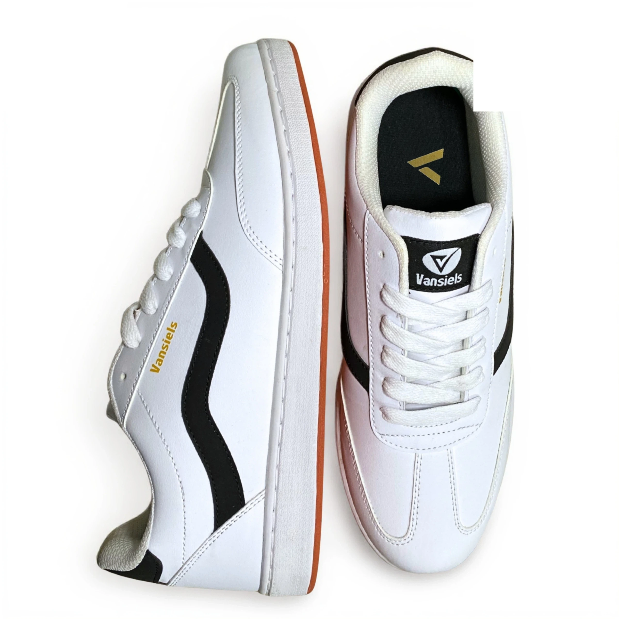 Vansiels Timeless Casual White Black thumbnail 3